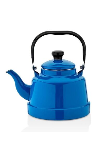 Genel Markalar Mavi Emaye Çaydanlık 22 No / 4,2 Litre, Şık ve Kullanışlı Tasarım