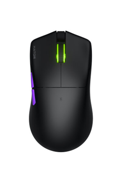 HATOR Pulsar 3 Ultra 4K, Wireless, Fara fir, 30000 DPI, Negru