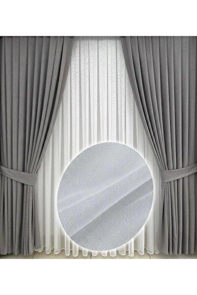 ALYA CONCEPT Mat TTMS bambu Orta Gramajlı 1/3 Sık Pileli Ütü Gerektirmez Tül ...