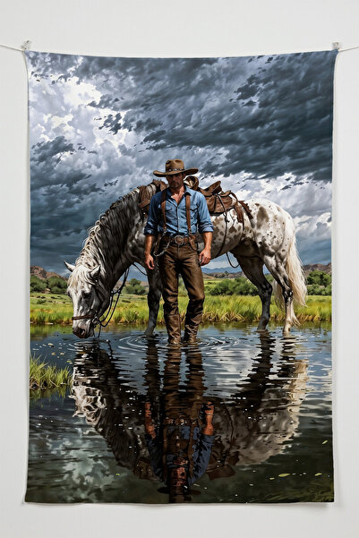 Charmbi RDR2 آرثر مورغان - نسيج عالي الجودة بتصميم شخصيات أفلام الأنمي، ديكور...