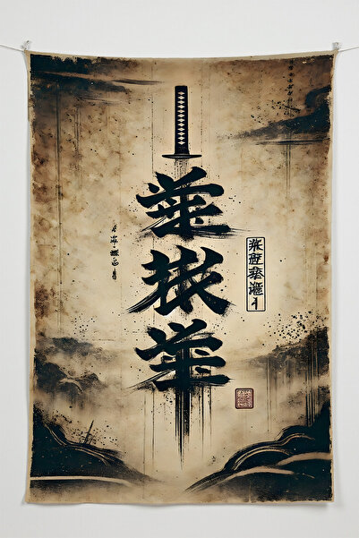 Charmbi Chinese Business Affairs: Onoare – Tapiserie de perete tematică Anime...