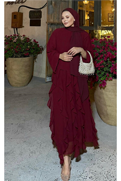 nizzell New Season Premium Mour Ruffle Skirt Set