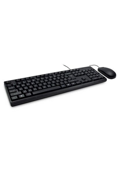 Inter-Tech Kit tastatura USB si mouse optic Nitrox NK-1000EC Negru