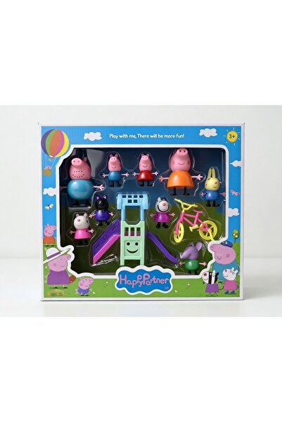 Natavanbutık Peppa Pig and Friends Large Playground Set 🐖 🎡 🚴 ‍ ♀️