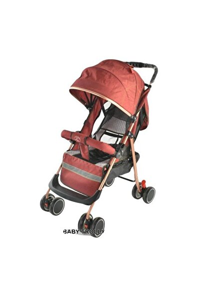 Null عربة أطفال قابلة للطي من رالي بإطار من الفولاذ الكربوني ومقعد قابل للإما...