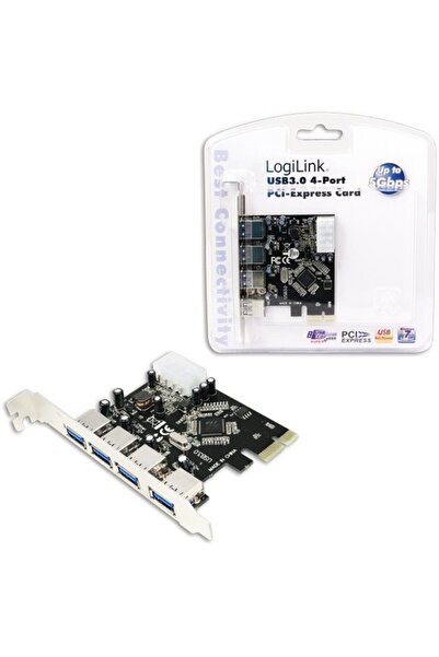 LogiLink Adaptor PC0057 PCI-Express la 4 x USB 3.0