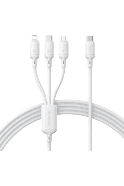 Baseus P10377706213-00, USB-C male - USB-C/Lightning/micro USB, 1.5 m, Moon W...