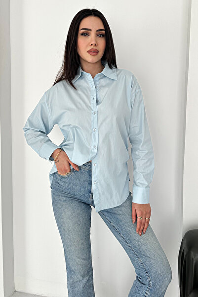 Noa&Noa Yan Ruched Detail Poplin Shirt – Brown Classic