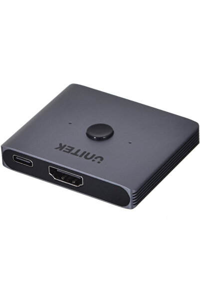 Unitek COMUTATOR HDMI BIDIRECȚIONAL 2.1 8K 2 INTRĂRI 1 IEȘIRE