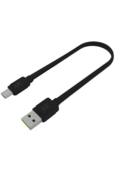 Greencell USB - USB-C GCmatte, 25cm, with Ultra Charge, QC 3.0