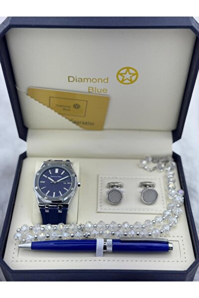 Diamond Blue A luxurious and distinctive men's watch set