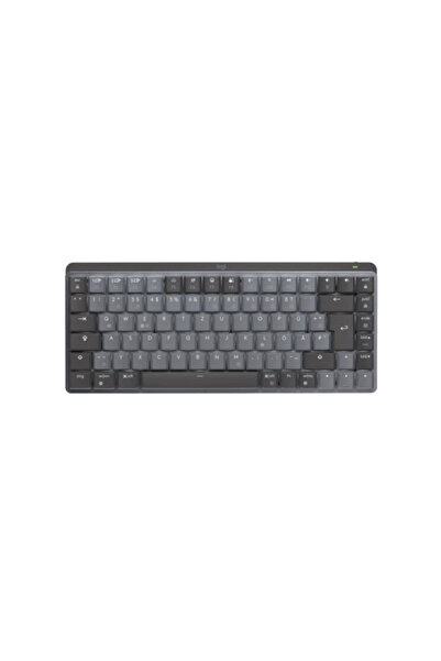 logitech MX Mini RF, Fara fir + Bluetooth, QWERTZ Switzerland Grafit, Gri
