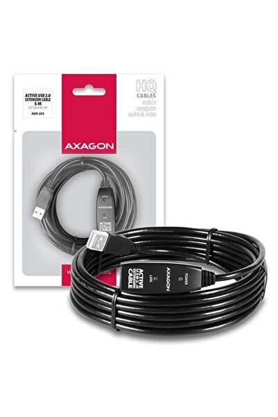 Axagon Prelungitor USB 2.0, 5 m