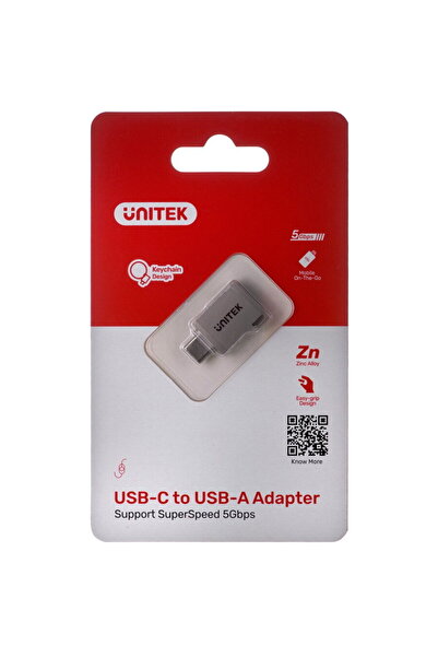 Unitek ADAPTER USB-C-USB-A 3.1 GEN1, M/F, A1025GNI