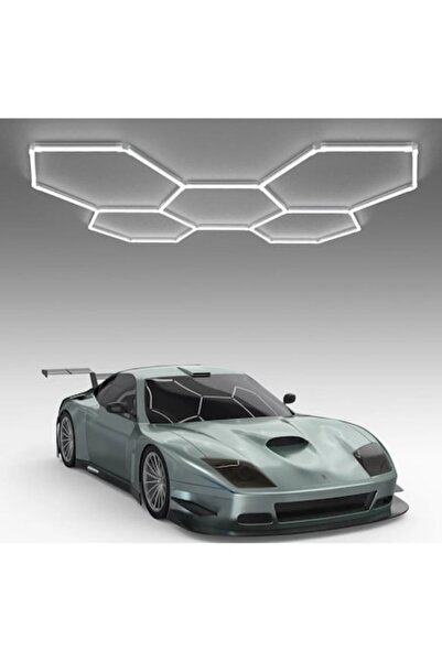 ZoePRO COOL Lampă de perete/tavan LED hexagonală tip fagure, 5 hexagone