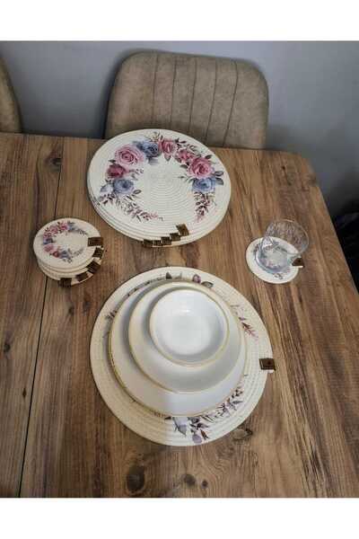 Masalımsı İlmekler Dtf Baskılı Supla, Amerikan Servis