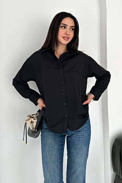 Noa&Noa Yan Ruched Detail Poplin Shirt – Brown Classic