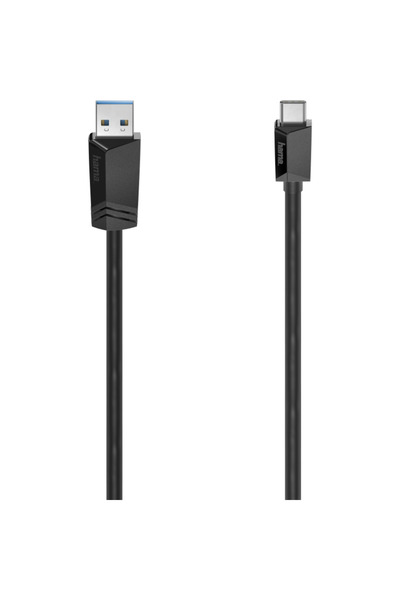 Hama USB-C Cable, USB-A Plug – USB-C Plug, USB 3.2 Gen 2, 10 Gbit/s, 1.00 m