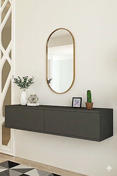 YUMEDİ DESİGN DA1299A - DİDEMA DRESUAR , ANTRE HOL RAFI, DUVARA MONTAJ TV SEH...