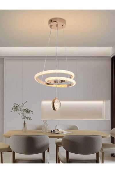 best power Pendant light with three gold lights