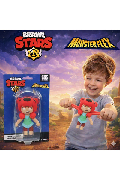 BRAWL STARS Monster Flex Super Stretch Figür - Nita