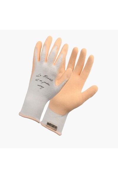 Rostaing Unisex Bahçe, Saksı Dikim ve Yabani Ot Eldiveni No:8 (M)