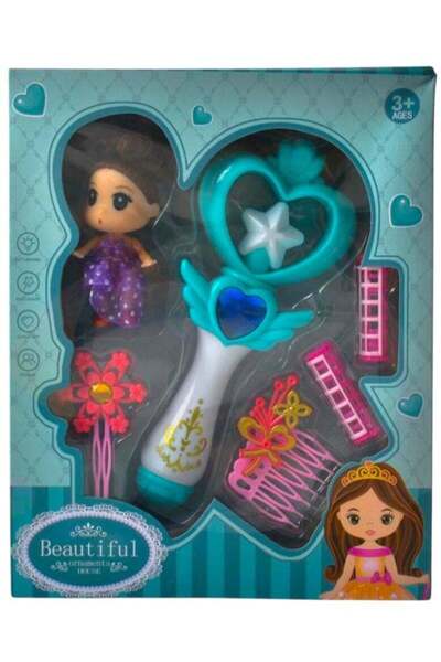 Rally Beauty Pretend Playset With Light For Girls
