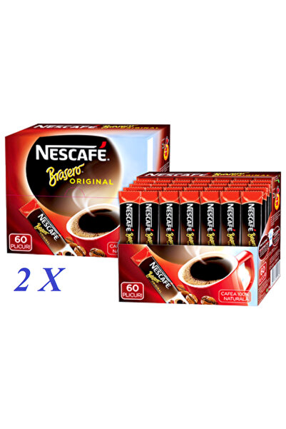 Nescafe Brasero Stick 60 X 1.8 g - 2 pcs (two boxes)