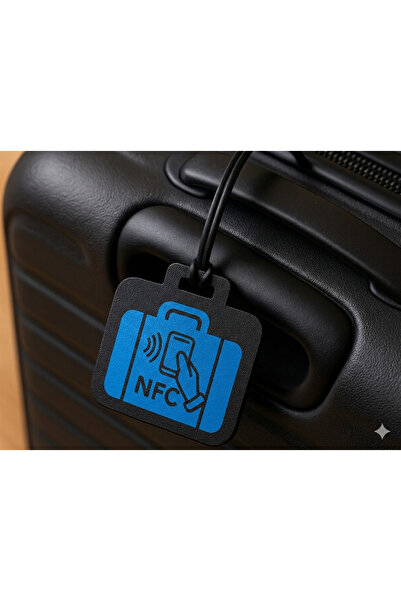 TriVox3D NFC ÖZELLİKLİ BAVUL ETİKETİ (VALİZİNİZ KAYBOLURSA SİZE ULAŞSINLAR)
