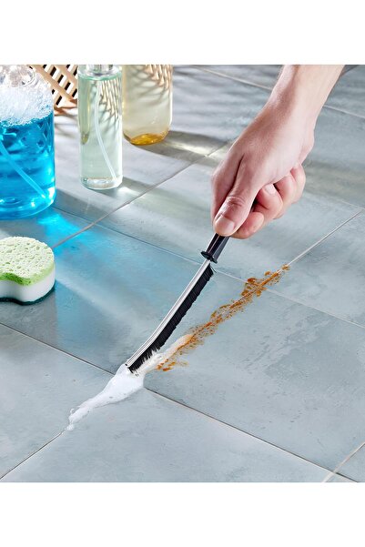 innoway 5 Adet Temizlik Fırçası – İnce Yapılı Sert Kıllı Banyo ve Mutfak Fayans Derz Arası Temizlik Fırçası