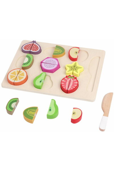 MomKi JOC CU FRUCTE DIN LEMN PENTRU FELIAT