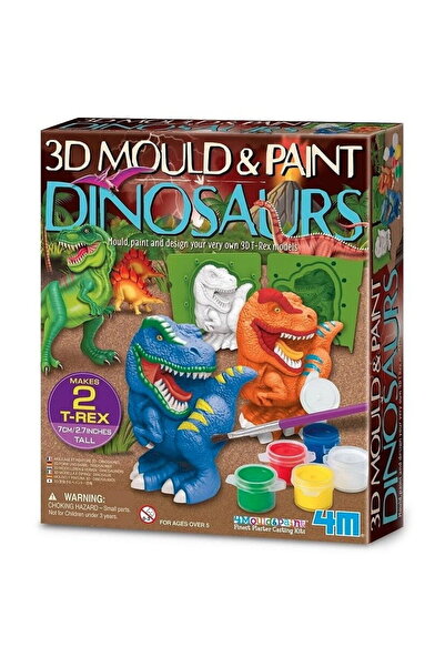 4M Set creativ de mulaje din ipsos - dinozauri