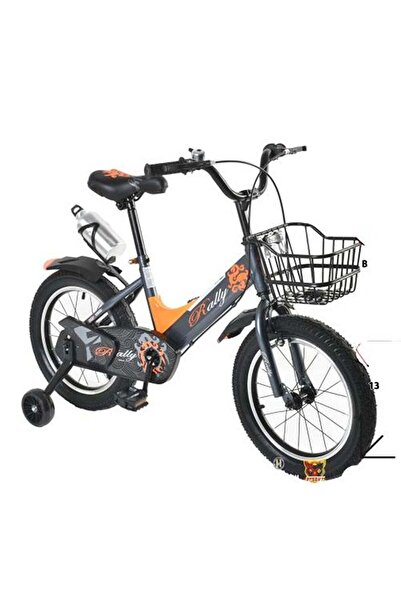 Rally دراجة معدنية مزودة بسلة أمامية مقاس 16