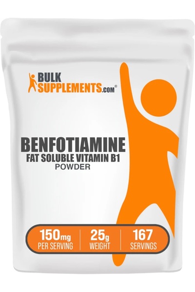 Bulk Supplement Benfotiamine Fat Soluble B1 25 G . usa