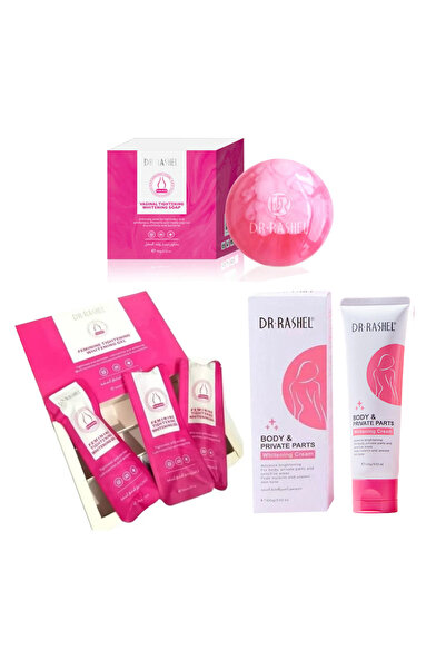 DR.RASHEL A set of soaps for tightening, brightening, itching, and eliminatin...