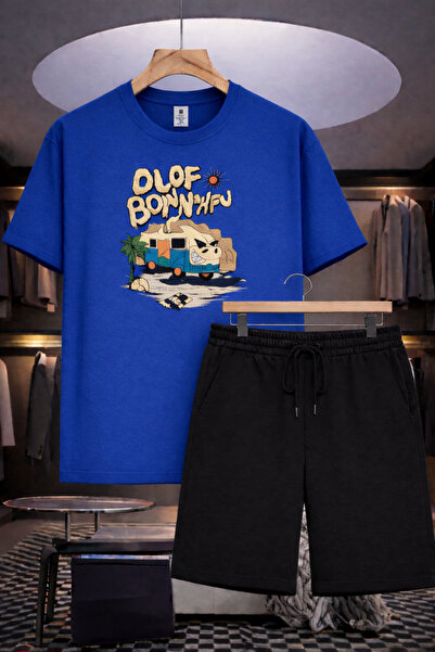 YK WEAR ΣΕΤ T-SHIRT ΚΑΙ ΣΟΡΤΣ OLOF BONNHAU ΜΕ ΣΤΑΜΠΑ OVERSIZE ΑΝΔΡΙΚΟ / ΓΥΝΑΙ...