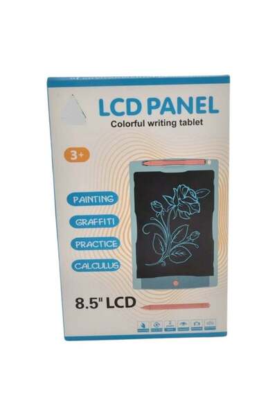 REXA R جهاز رالي اللوحي للكتابة بشاشة LCD حساسة للضغط مقاس 8.5 بوصة للأطفال