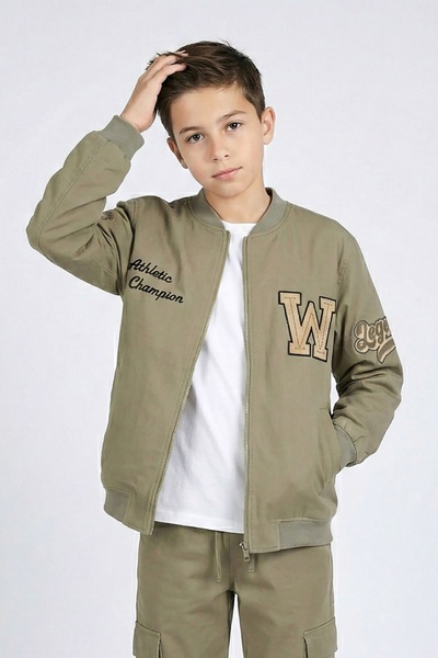 DMB BOYS & GIRLS Jachetă embosată gabardină pentru băieți