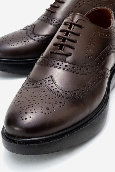 depderi Genuine Leather, Classic Men's Inner Outer Leather Shoes