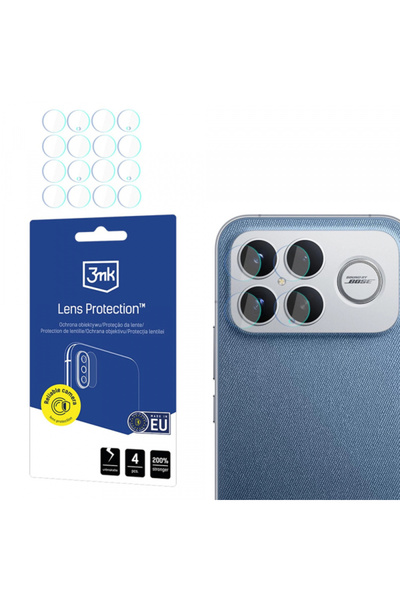 3MK Rear Camera Protection Film for Xiaomi Poco F8 Ultra, Tempered Glass, Set