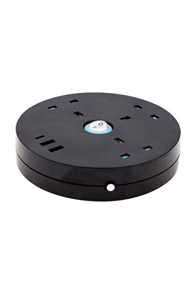 Generic HOMEBEST Power Extension 3 UK Sockets 2 USBA 1 USBC Ports 2M Black