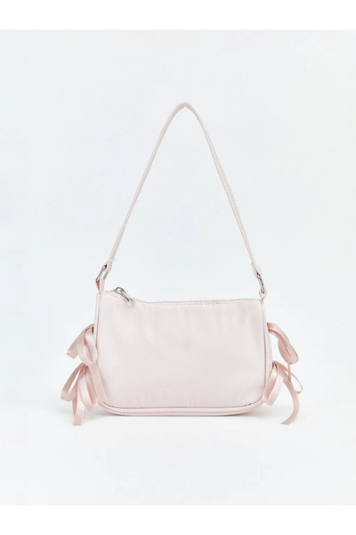 LC Waikiki LCW ACCESSORIES Pembe Fermuar Kapamalı Kız Çocuk Omuz Çantası