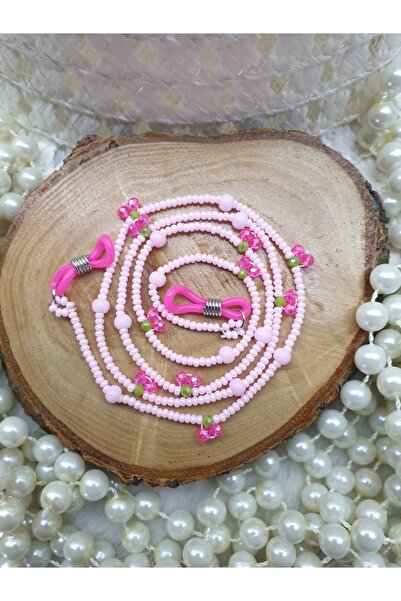 HAPPY HANDMADE Chain.... Pink Cherry Children's Glasses Chain/Girls' Sunglass...