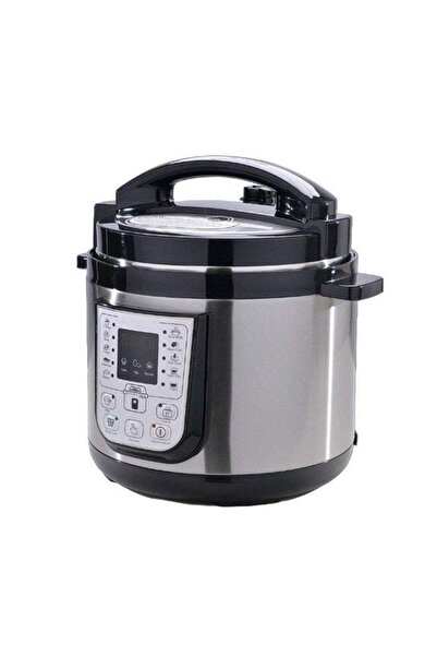 Prime Electric Pressure Cooker 8L – 1300W, Stainless Steel, LED Display, Non-...