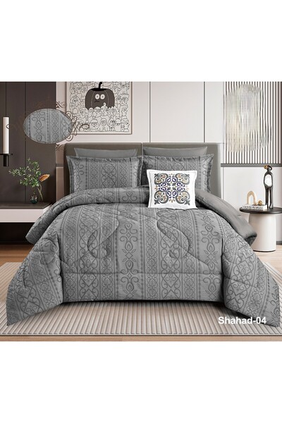 miral Elegant summer double bedsheet made of soft microfiber, 240x260