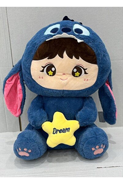 REDROSE COLOR 2-in-1 Doll Blanket for Children - Baby Blanket