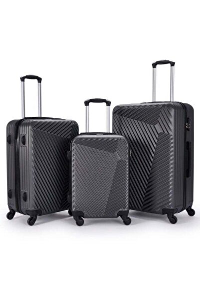 LİMRA Travel bag set consisting of 3 luggage bags Grey