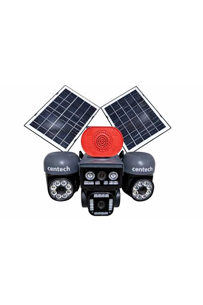 AVENİR CenTECH PREMİUM 4 Kameralı 3 Motorlu ptz 1 Sabit E SİM Solar 4g