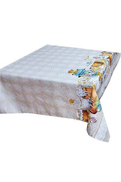 Mcf Cotton tablecloth - Easter, Faberge Eggs, 6 people 150x180 cm