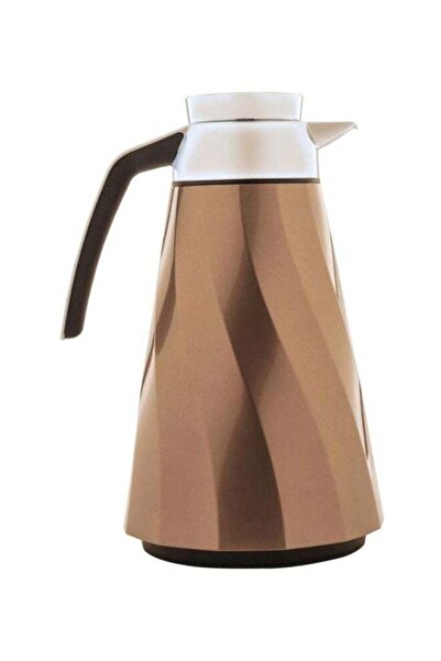 emsa Cone Swirl Metallic Jug Brown/White 1.5Liters